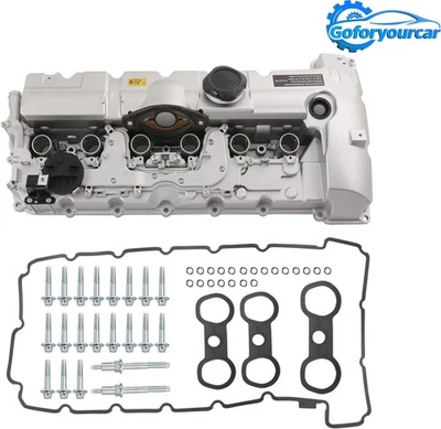 Upgrade ALUMINUM Valve Cover for BMW N52 E70 E82 E90 E91 328i 528i 128i X3 X5 Z4 Foto 1 de 4