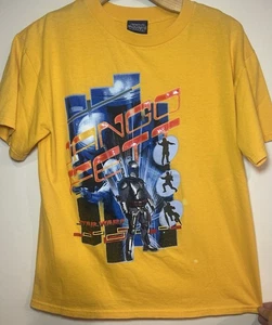 Vintage 2002 Jango Fett Attack Of The Clones Promo Yellow TShirt Boys XL 18-20 - Picture 1 of 4
