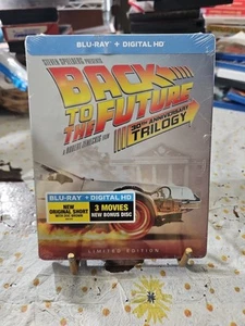 BACK TO THE FUTURE -30TH ANNIVERSARY TRILOGY TARGET ONLY LIMITED ED. STEELBOOK - Picture 1 of 5