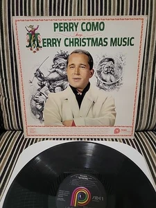 PERRY COMO SINGS MERRY CHRISTMAS MUSIC-1961-PICKWICK CAS-660-Stereo-VG++ - Bild 1 von 8