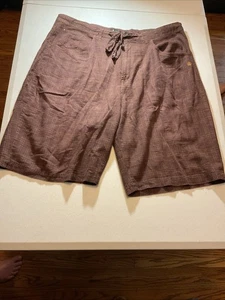 VTG Southpole Short Men XXL Plaid Loose Baggy Fit Y2K Skater Button & Drawstring - Picture 1 of 13