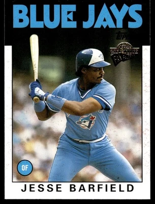 2004 Topps All-Time Fan Favorites Jesse Barfield Toronto Blue Jays #126 - Image 1 of 2