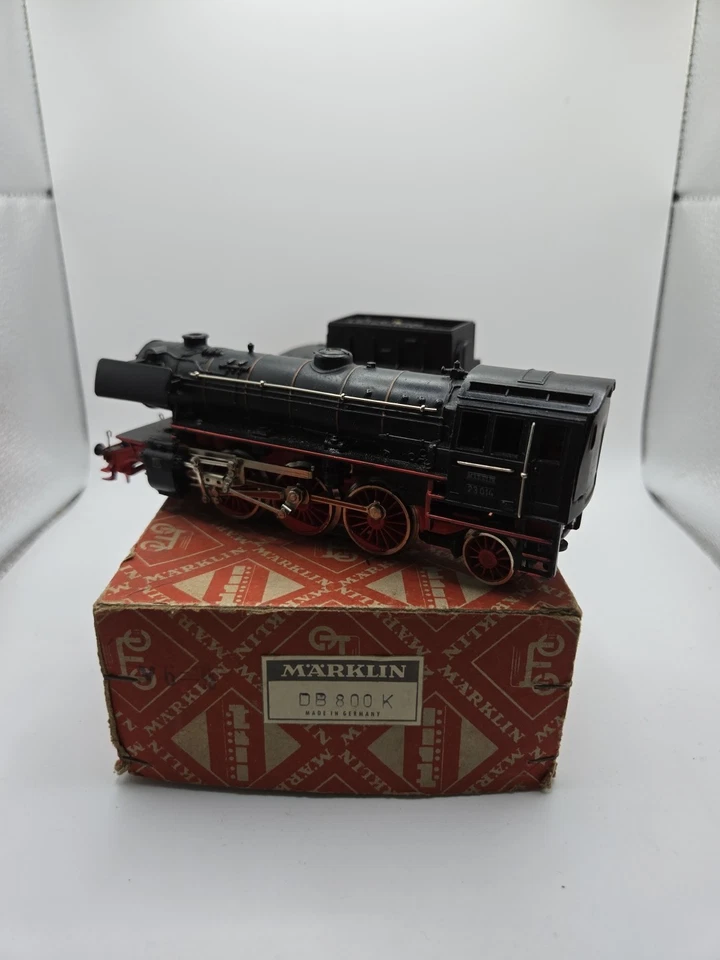 LOCOMOTIVA VAPORE IN METALLO CON EXTENDER MARKLIN VINTAGE  - Immagine 1 di 4