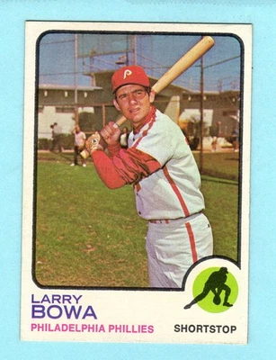 1973 Topps Baseball #119 Larry Bowa Philadelphia Phillies casi nuevo+ a casi nuevo/como nuevo Foto 1 de 2