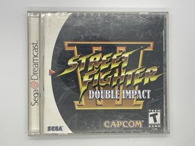 Capcom Street Fighter III: Double Impact Sega Dreamcast Complete with Manual