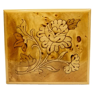 Reuge Sorrent Italien Spieluhr Wurzelholz Intarsien Camelot Schweizer Uhrwerk - Bild 1 von 8