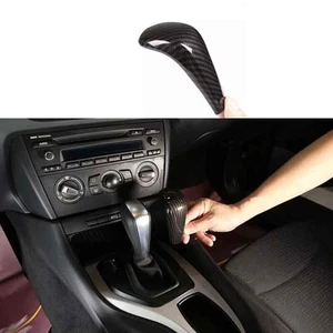 Gear Shift Knob Cover Carbon Fiber 2005-12 For BMW 3-Series E90 Central Console - Picture 1 of 8