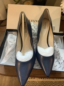 Alfani Step N Flex Pumps 3 Inch Heel Pointed Toe Size 9.5 Blue NWB - Picture 1 of 6