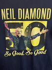 Neil Diamond Original 50th Anniversary World Tour  Concert Tour Adult Large DS