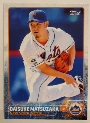 2015 Topps #133 DAISUKE MATSUZAKA - New York Mets - NM/Mint - Image 1 of 2