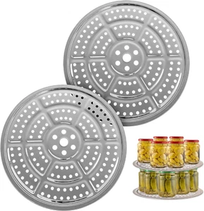 2 Pack Canning Rack for Pressure Cooker Stainless Steel Compatible with Presto - Picture 1 of 6