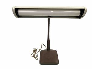 VTG Keystone Mfg Office Desk Lamp Metal Gooseneck Toleware Laurel Designs Tested