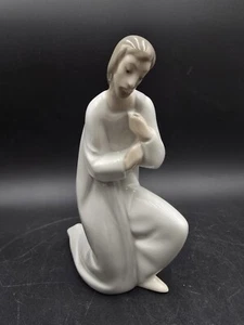 Statuina Lladro San Giuseppe Natività Bastone Mancante #4533 - Foto 1 di 9