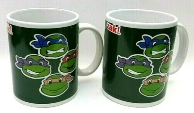 (ЛОТ 2) Trust me NINJA Turtles кофейная чашка керамическая кружка - 11,5 унций Ea - от Zak! - Изображение 1 из 4