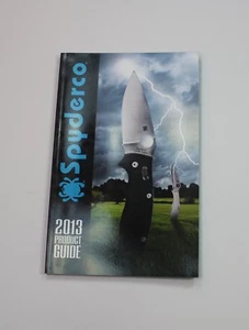 NEW Unused Spyderco 2013 Product Guide Small - Picture 1 of 2