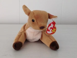 TY Beanie Baby - Susurro - Ciervo/Cervatillo - Retirado - Peluche - Animal de peluche - NUEVO - Imagen 1 de 7