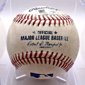 CHRIS SALE GAME-USED BASEBALL CAREER STRIKEOUT #1374 RED SOX BRAVES WHITE SOX - Picture 1 of 12