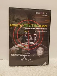 RICH DAD DVD Shooting The Sacred Cows Of Money Financial Education By Kiyosaki - Picture 1 of 5