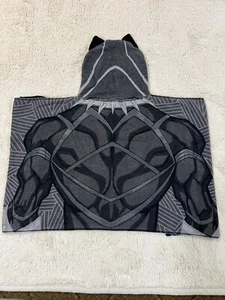 Black Panther Marvel Avengers Hooded Bath Towel Wrap - Picture 1 of 12