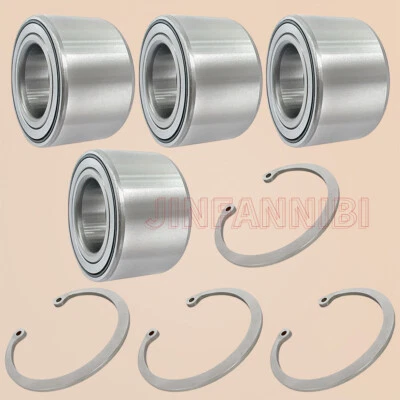 4x Rodamientos de rueda delanteros traseros de alta resistencia para Yamaha Grizzly 550 YFM550 2009-2014 Foto 1 de 4