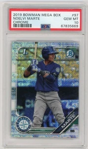 2019 Bowman - Chrom Prospects Mega Box Mojo Refraktor #BCP-97 Noelvi Marte (RC) - Bild 1 von 2