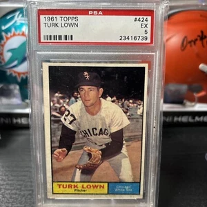 1961 Topps - #424 Turk Lown - Picture 1 of 2