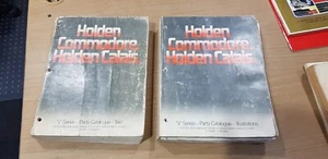 GMH HOLDEN COMMODORE VB , VC , VH , VK SERIES PARTS CATALOGUES - Picture 1 of 19