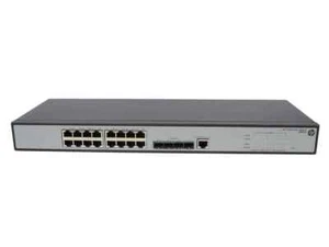 HP Switch V1910-16G 16Ports 1000Mbits 4Ports SFP 1000Mbits Managed JE005A - Afbeelding 1 van 5