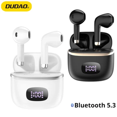 Bluetooth Kopfhörer In Ear Kopfhörer Bluetooth 5.3 Kabellos LED Anzeige Dudao