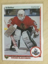 Ed Belfour Chicago Blackhawks Dallas Stars " YOU PICK" 1990 inserts topps & more