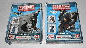 Batman & Batman Dark Knight Rises Sprukits Poseable Model Kits Bandai Japan New - Picture 1 of 16