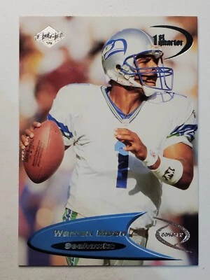Collector's Edge Odyssey 1998 #133 Warren Moon ~ Seattle Seahawks Foto 1 de 2