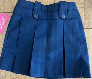 Girls School Uniform Navy Blue Pleated Skirt/Skort Size 4 - Picture 1 of 6