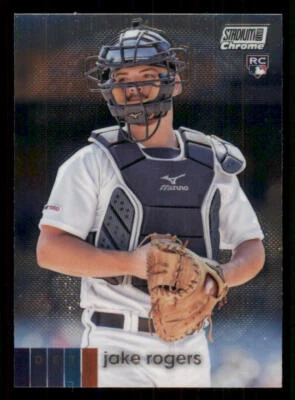 2020 Stadium Club Chrome #295 Jake Rogers RC - Image 1 of 2