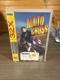 Motocross Championship (Sega 32x, 1994) Authentic Cart And Case