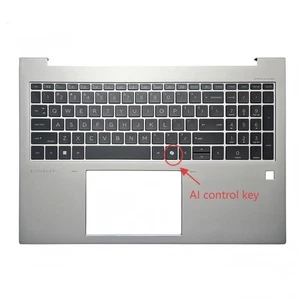 New For HP EliteBook 865 860 G11 Palmrest Cover US Keyboard W/Backlit N93304-001 - Afbeelding 1 van 5