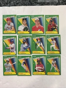1990 Fleer Soaring Stars Set (1-12) Ken Griffey Jr., Larry Walker HOF ⚾️♨️♨️J - Picture 1 of 4