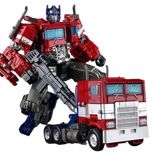 Transformers Optimus Prime Action Figure Studio Truck - Transforming Truck Robot - Picture 1 of 14