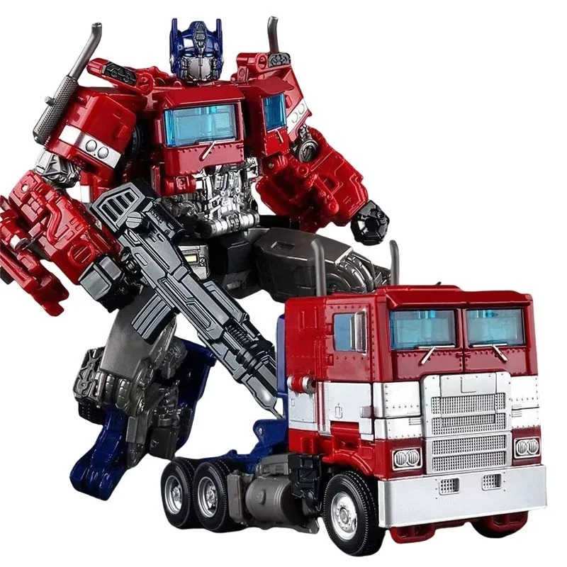 Transformers Optimus Prime Action Figure Studio Truck - Transforming Truck Robot - Image 1 of 4