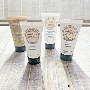 Lote de 4 cremas de manos Perlier Body Honey Miel variedad tamaño de viaje 30 ml 1 oz - Imagen 1 de 11