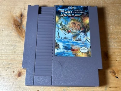 Sky Shark (Nintendo Entertainment System, 1989) NES Authentic  TESTED S/Free - Image 1 of 4