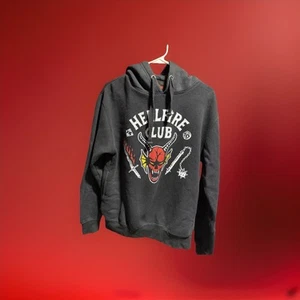 Stranger Things Hellfire Club Hoodie Sweatshirt Gr. Medium - Bild 1 von 3