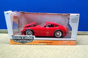 Jada BigTime Kustoms 1972 Datsun 240Z rotes Auto - Maßstab 1:24 Diecast Modell - Neu in OVP - Bild 1 von 4