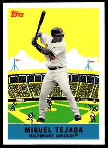 2007 TOPPS FLASHBACK FRIDAYS MIGUEL TEJADA BALTIMORE ORIOLES #FF4