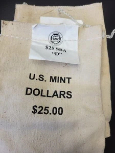 1999 D $25 Mint Issued Susan B Anthony Bag - Picture 1 of 1