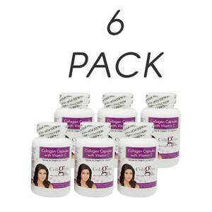 Colageina 10 by Victoria Ruffo. Anti-age Collagen & Vitamin C 60 caps. Pack of 6