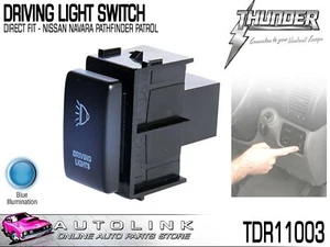 THUNDER DRIVING LIGHT SWITCH OE DIRECT FIT - NISSAN PATROL GU Y61 Y62 2000-ON - Picture 1 of 1