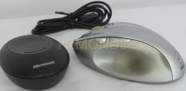 Microsoft 1053 Wireless Laser Mouse 6000 Silver (B5V-00007) - Image 1 of 1