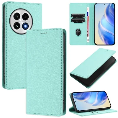 Magnetic Flip Card Wallet Phone Case For OnePlus 9R 12 Nord 5 N300 Ace 2V CE5 - Image 1 of 4