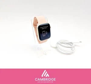 Apple Watch Series 7 A2474 45mm Starlight GPS L Pasek Różowy 100% bateria Klasa C - Zdjęcie 1 z 12
